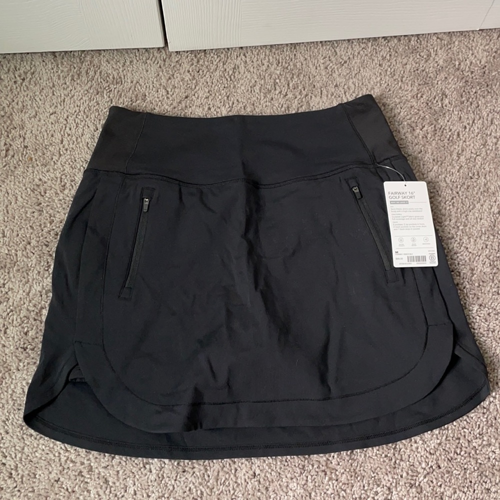 Black Athleta M skort